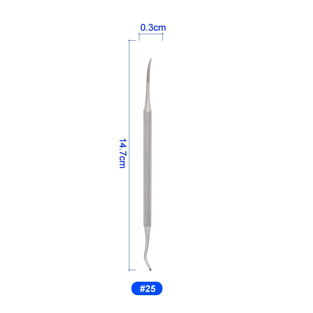 1Pcs Dental Hygiene Tool Calculus Cleaner Tartar Scraper Scaler Plaque Remover Tweezers Probe Dentist Oral Mirror Care Tools