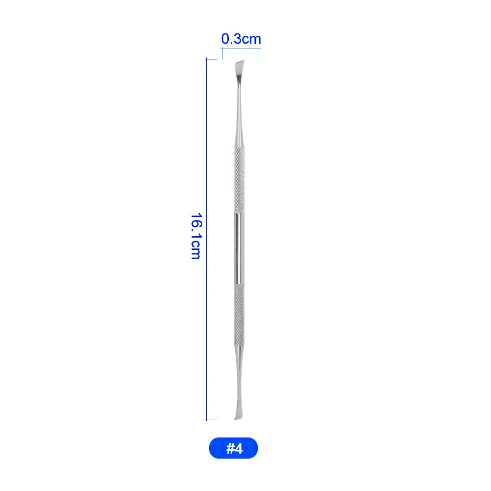 1Pcs Dental Hygiene Tool Calculus Cleaner Tartar Scraper Scaler Plaque Remover Tweezers Probe Dentist Oral Mirror Care Tools