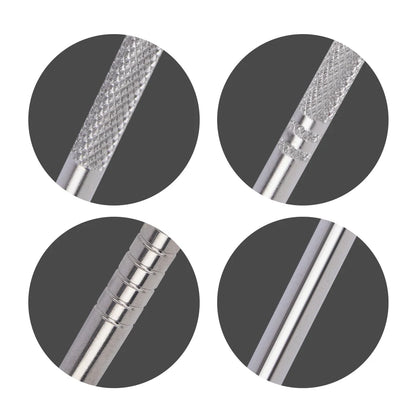 1Pcs Dental Hygiene Tool Calculus Cleaner Tartar Scraper Scaler Plaque Remover Tweezers Probe Dentist Oral Mirror Care Tools