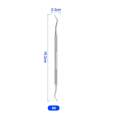 1Pcs Dental Hygiene Tool Calculus Cleaner Tartar Scraper Scaler Plaque Remover Tweezers Probe Dentist Oral Mirror Care Tools